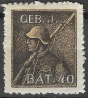Suisse /Schweiz/Switzerland // Vignette  HELVETIA - Soldatenmarken - "GEB. .I. - BAT. 40" - MH* - Vignetten