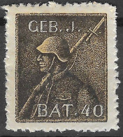 Suisse /Schweiz/Switzerland // Vignette  HELVETIA - Soldatenmarken - "GEB. .I. - BAT. 40" - MH* - Vignettes