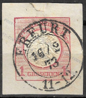 GERMANY DEUTSCHE REICHS POST 1GR  1873 FRANKFURT CANCEL - Used Stamps