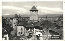 11757356 Morat Murten Le Chateau Vu Des Remparts Murten - Altri & Non Classificati