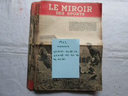 LE MIROIR DES  SPORTS   1942  Voir La Liste (bleu) - Deportes