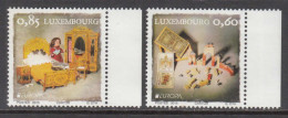 2015 Luxembourg Europa Toys Jouets Complete Set Of 2 MNH @ BELOW FACE VALUE - Neufs