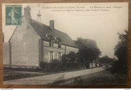 CPA CUDOT SAINTE ALPAIS 89 Le Moulin à Vent, Ancien Couvent - Autres & Non Classés