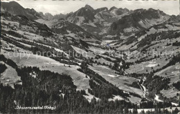 11755976 Lac Noir Schwarzsee FR Panorama Schwarzseetal Fribourg - Sonstige & Ohne Zuordnung