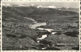 11755847 Gruyeres FR Lac De Gruyeres Vue Aerienne Gruyeres - Andere & Zonder Classificatie