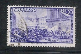 ITALY - ITALIA -  1948 Risorgimento Espresso Pneumatique - Sa N.E32 - Yv. 35 - Vf USED - Express/pneumatic Mail