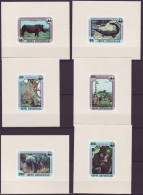 WWF Empire Centraficain Centrafrique Rhinoceros Crocodile Giraff Elephant Elephant Gorilla - Unused Stamps