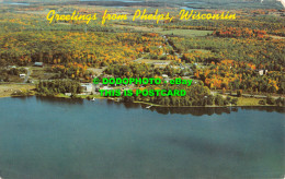 R467173 Wisconsin. Greetings From Phelps. Aerial View. During Colorama On Big Tw - Monde