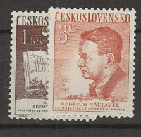 1953 MNH Tschechoslowakei, Mi 788-89 Postfris** - Unused Stamps