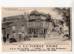 406 LIEGE Expo 1905 - Le Pont De L'exposition - Groupe De Maisons à Démolir Au Quai De Fragnée - Luik