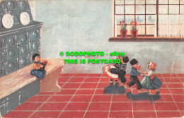 R467218 Children Dancing. S. W. S. B. Postcard - Welt