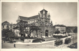 11754936 Geneve GE Eglise Notre Dame Place Cornavin Et La Gare Geneve - Sonstige & Ohne Zuordnung