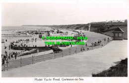 R467258 Gorleston On Sea. Model Yacht Pond - Welt