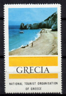 V160 Greece / Griechenland / Griekenland / Grecia / Grece 1970 Tourim ΠΑΡΑΛΙΑ / ΠΛΑΖ Cinderella / Vignette - Altri & Non Classificati