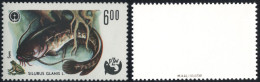 POLAND 1979 100 Years Of Polish Angling Unprinted Brown Colour Stamp - No Inscription POLAND Kalinowski Guarantee MNH ** - Variétés & Curiosités