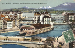 11754707 Geneve GE Pont De La Coulovreniere Et Quartier De St Gervais Geneve - Other & Unclassified