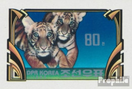 Nord-Korea 2244B (kompl.Ausg.) Postfrisch 1982 Tiger - Corea Del Norte