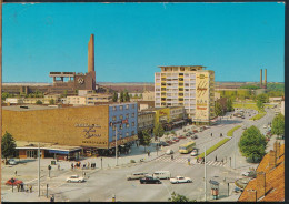 °°° 31047 - GERMANY - WOLFSBURG - PORCHESTRASSE UND VOLKSWAGENWERK - 1975 With Stamps °°° - Wolfsburg