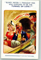 39790511 - Bamforth Comic Nr. 1542  Tunnel Of Love  Sign. Tylor - Autres & Non Classés