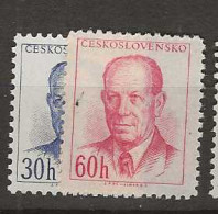 1953 MNH Tschechoslowakei, Mi 816-17 Postfris** - Nuevos