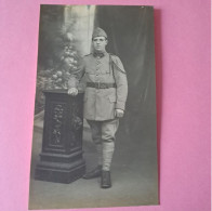 107ème Régiment D'Infanterie - Angoulême - Photo A. Jeantaud à Limoges (carte Retaillée) - Krieg, Militär