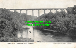 R467629 Llangollen. Pontycysylltan Aqueduct. Photochrom. 1904 - Monde
