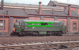 R467634 Diesel Hydraulic Locomotive No. D 6350. Stands Outside Swindon Works In - Monde
