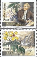 Schweden 2248-2249 (kompl.Ausg.) Postfrisch 2001 Daniel Solander - Unused Stamps