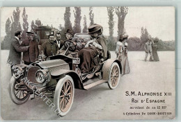 13417911 - Dion-Bouton  S.M. Alphonse XIII Roi D`Esspagne - Passenger Cars