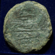 82  -  BONITO  AS  DE  JANO - SERIE SIMBOLOS -   PAJARO Y TIMON  - MBC - Republiek (280 BC Tot 27 BC)