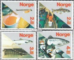 Norwegen 975-978 (kompl.Ausg.) Postfrisch 1987 Norwegische Berufsleben - Nuovi