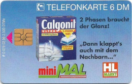 Germany - HL-Markt 2 - Calgonit - O 0079 - 02.1996, 6DM, 2.500ex, Used - O-Series : Series Clientes Excluidos Servicio De Colección