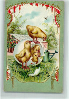 10534711 - Ostereier Jugendstil -  Kueken Schluepfen, - Easter