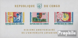 Kongo (Kinshasa) Block3 (kompl.Ausg.) Postfrisch 1964 Lovanium-Universität Leopoldville - Sonstige & Ohne Zuordnung