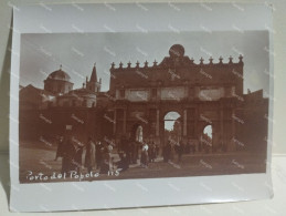 Italy Photo Italia Foto Roma Fine 800.  Flaminio PORTA DEL POPOLO. 105x80 Mm. - Europa