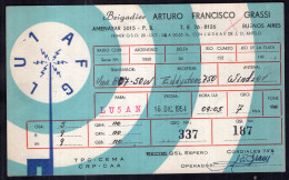 Argentina - 1954 - LU1AFG - Radio Amatoriale