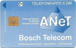 Germany - Bosch Telecom - ANeT - O 0541 - 04.1994, 6DM, 2.000ex, Mint - O-Series : Series Clientes Excluidos Servicio De Colección