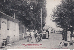 Cpa Bourg Madame 66 Avenue De Puigcerda Et La Douane Espagnole - Autres & Non Classés