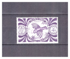 NOUVELLE  CALEDONIE   . N °  240  . 4  F  VIOLET   BRUN      NEUF    ** . SUPERBE . - Nuevos