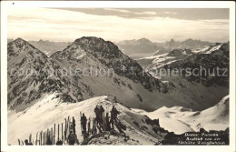 11750916 Davos Parsenn GR Blick Von Der Skihuette Weissfluhjoch Davos Platz - Other & Unclassified