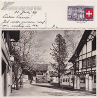 Zürich - Schweiz. Landesausstellung - Riesbach, Dörfli  (Postamt Links)        1939 - Zürich