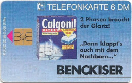 Germany - Benckiser 4 - Calgonit 2 - O 0082 - 02.1996, 6DM, 2.000ex, Used - O-Serie : Serie Clienti Esclusi Dal Servizio Delle Collezioni