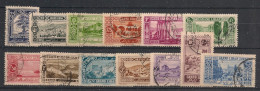 GRAND LIBAN - 1925 - N°YT. 50 à 62 - Série Complète - Oblitéré / Used - Gebraucht