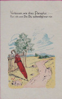 AK Verlassen Wie Dies Paraplui... - Regenscihirm - Künstlerkarte - 1918 (69433) - 1900-1949