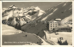 11750086 Engelberg OW Hotel Truebsee Mit Eisfeld Und Hahnen Engelberg - Sonstige & Ohne Zuordnung