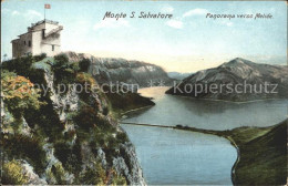 11749837 Monte San Salvatore Panorama Verso Melide Lugano - Sonstige & Ohne Zuordnung