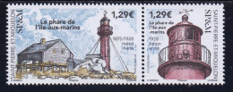 SPM 2024 - Réhabilitation Du Phare De L'île Aux Marins (diptyque) - Neufs