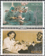 Norwegen 1467-1468 (kompl.Ausg.) Postfrisch 2003 Gesundheitswesen - Unused Stamps