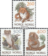 Norwegen 1009-1011 (kompl.Ausg.) Postfrisch 1989 Natur - Ungebraucht