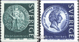 Schweden 2093-2094 (kompl.Ausg.) Postfrisch 1999 Münzen - Ungebraucht